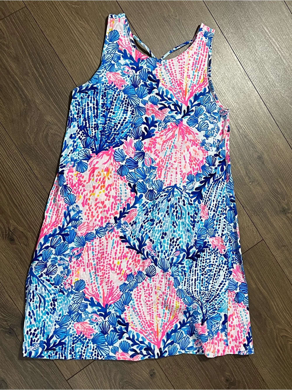 Lilly Pulitzer Sleeveless printed-Swing Dress small - Picture 4 of 5